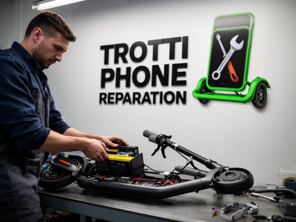 Réparation Batterie à Nesles-la-Vallée - TROTTIPHONE