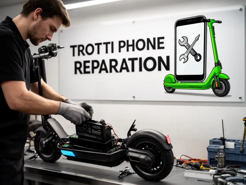 Réparation Batterie à Neuville-sur-Oise - TROTTIPHONE