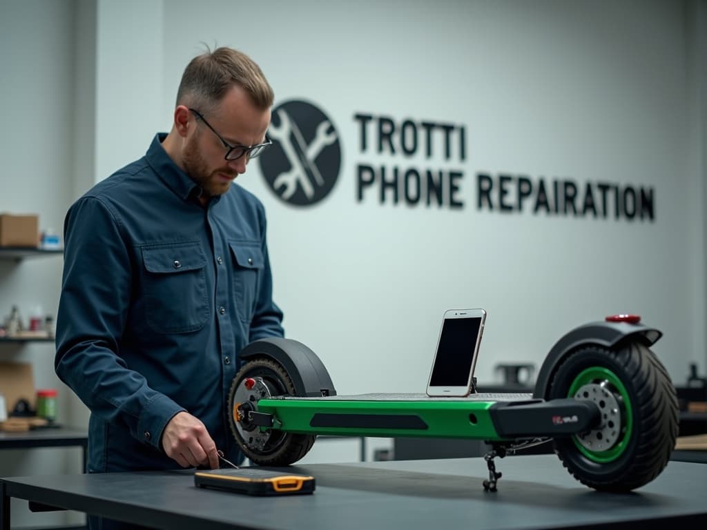 Réparation Batterie à Persan - TROTTIPHONE