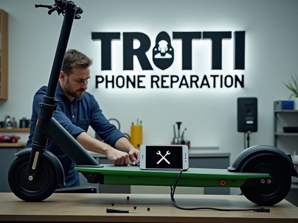 Réparation Batterie à Saint-Leu-la-Forêt - TROTTIPHONE