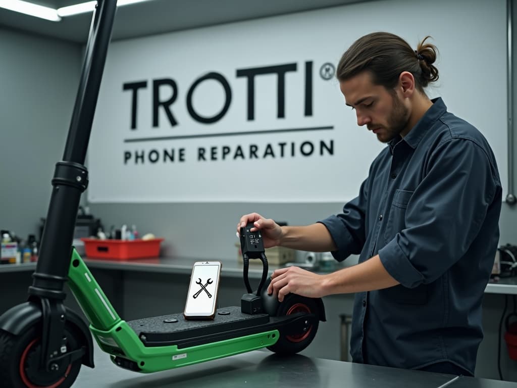Réparation Batterie à Saint-Ouen-l'Aumône - TROTTIPHONE