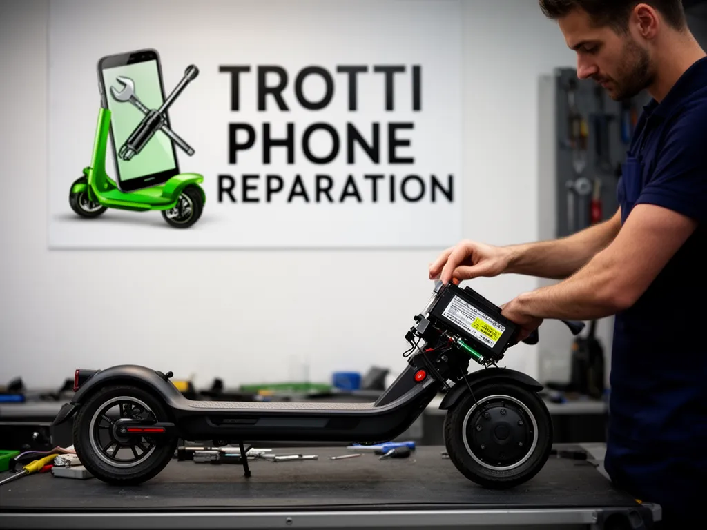 Réparation Batterie à Survilliers - TROTTIPHONE