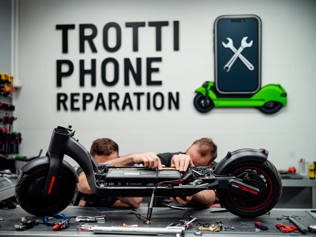 Réparation Batterie à Vaudherland - TROTTIPHONE