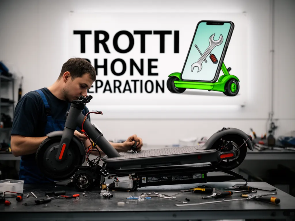 Réparation Batterie à Villeron - TROTTIPHONE