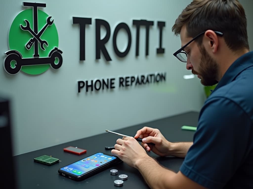 Réparation Batterie à Vauréal - TROTTIPHONE