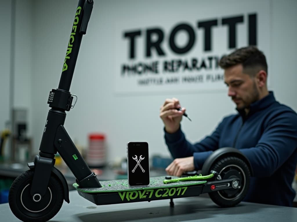 Réparation Câblage électrique à Cergy - TROTTIPHONE