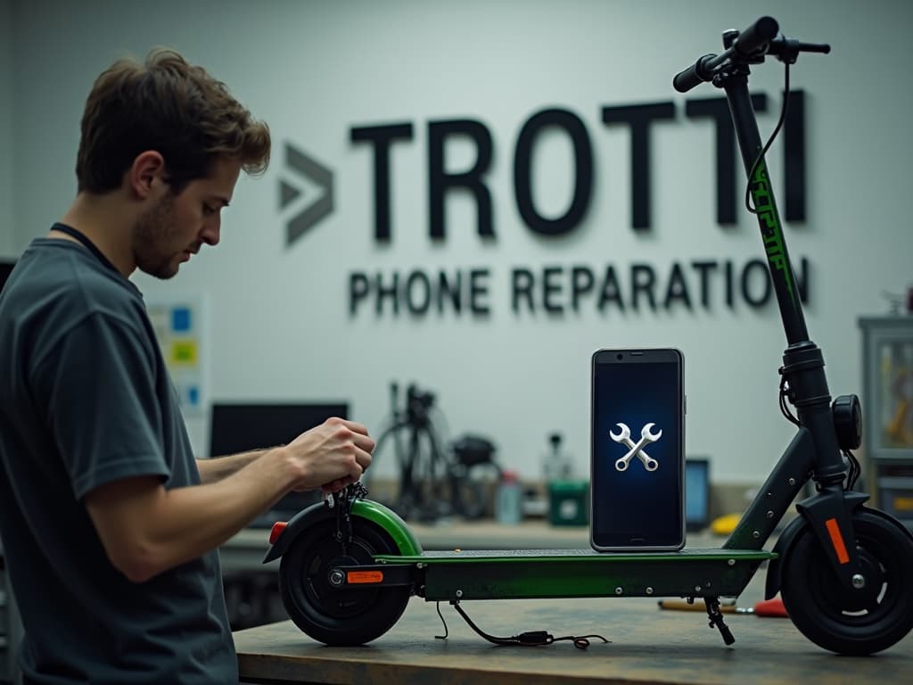 Réparation Câblage électrique à Chars - TROTTIPHONE