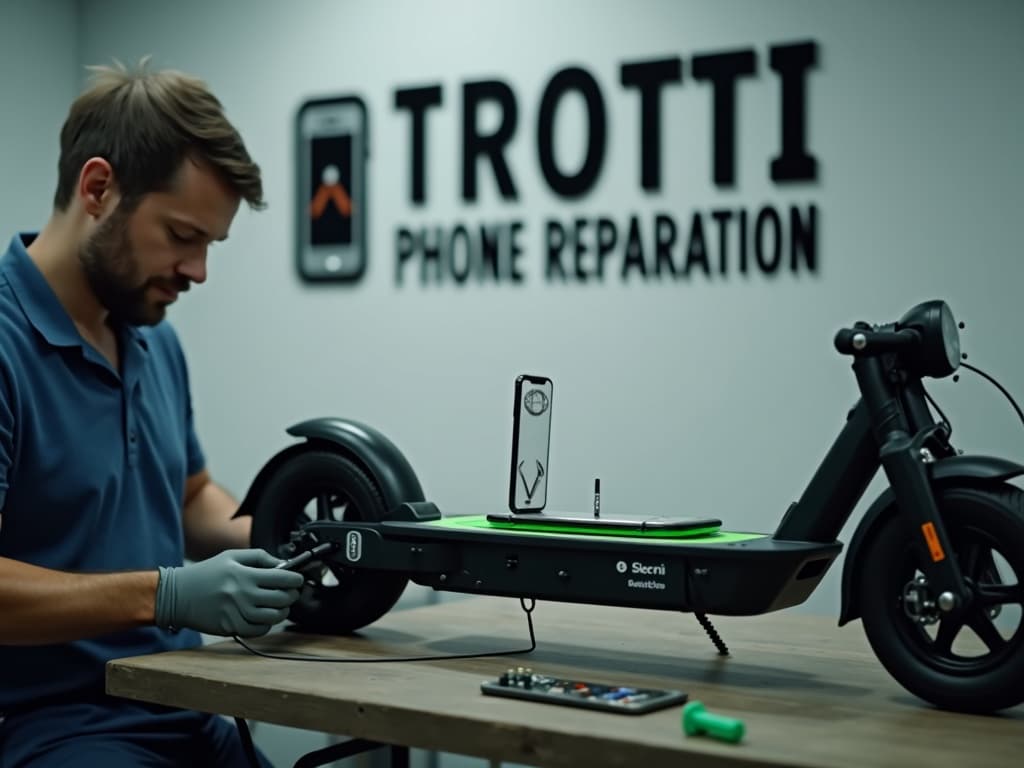 Réparation Câblage électrique à Chérence - TROTTIPHONE