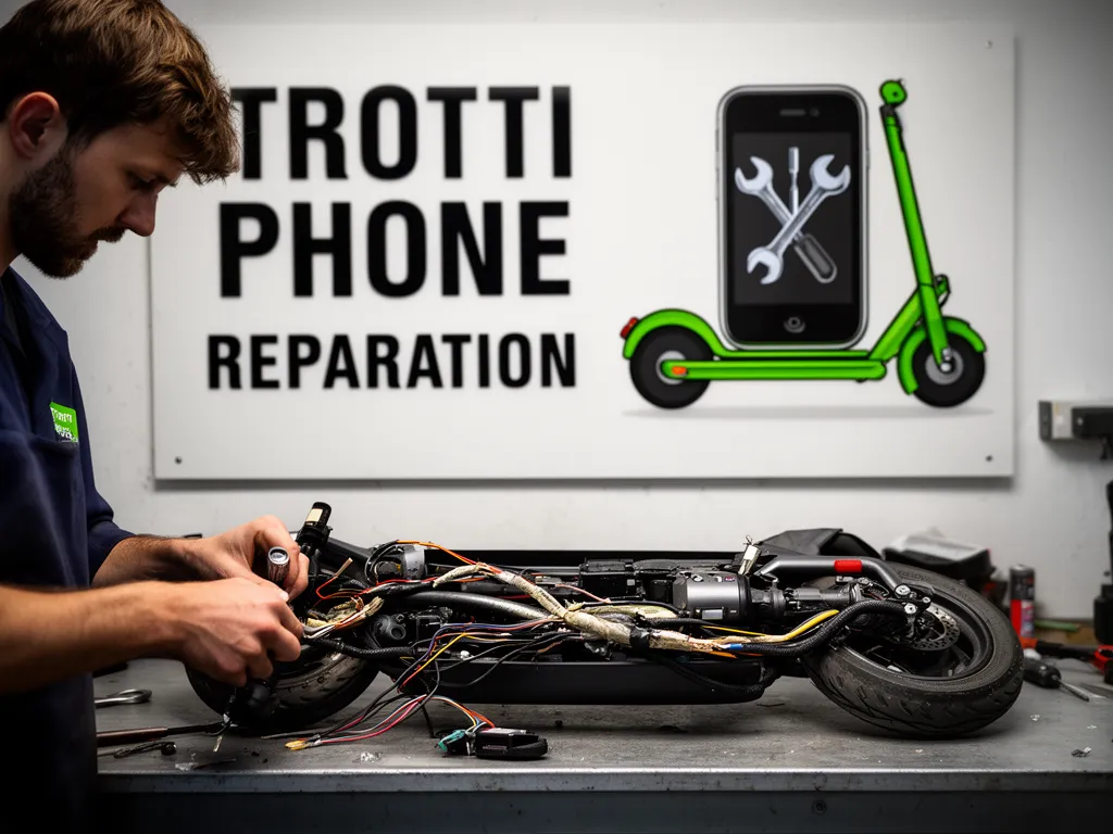 Réparation Câblage électrique à Le Heaulme - TROTTIPHONE