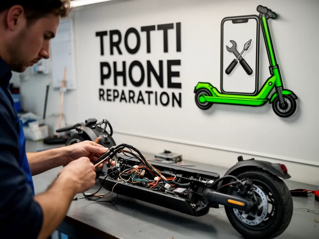 Réparation Câblage électrique à Le Mesnil-Aubry - TROTTIPHONE