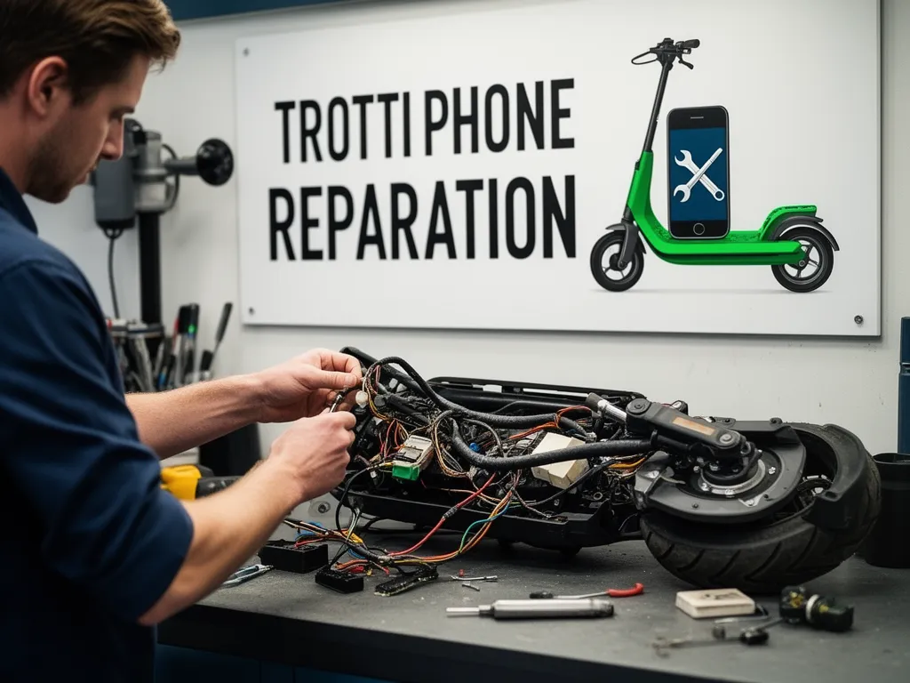 Réparation Câblage électrique à Le Plessis-Luzarches - TROTTIPHONE