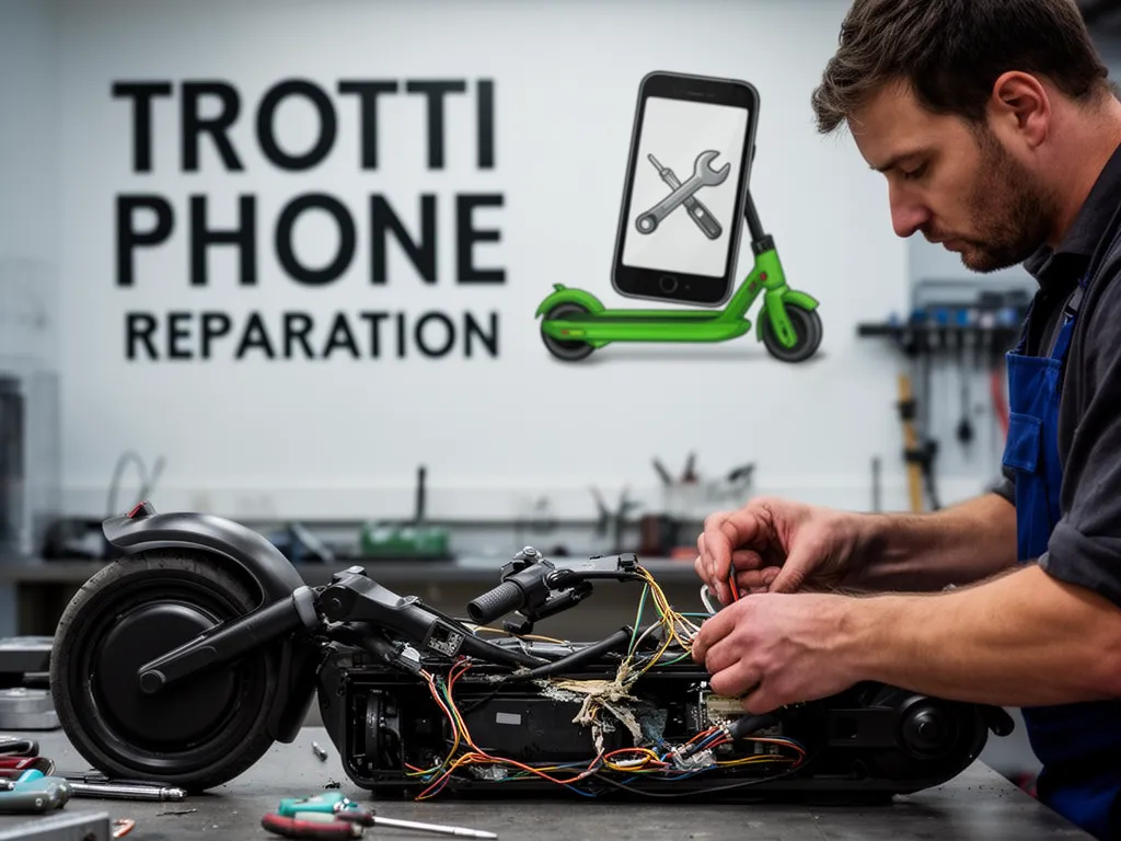 Réparation Câblage électrique à Le Thillay - TROTTIPHONE