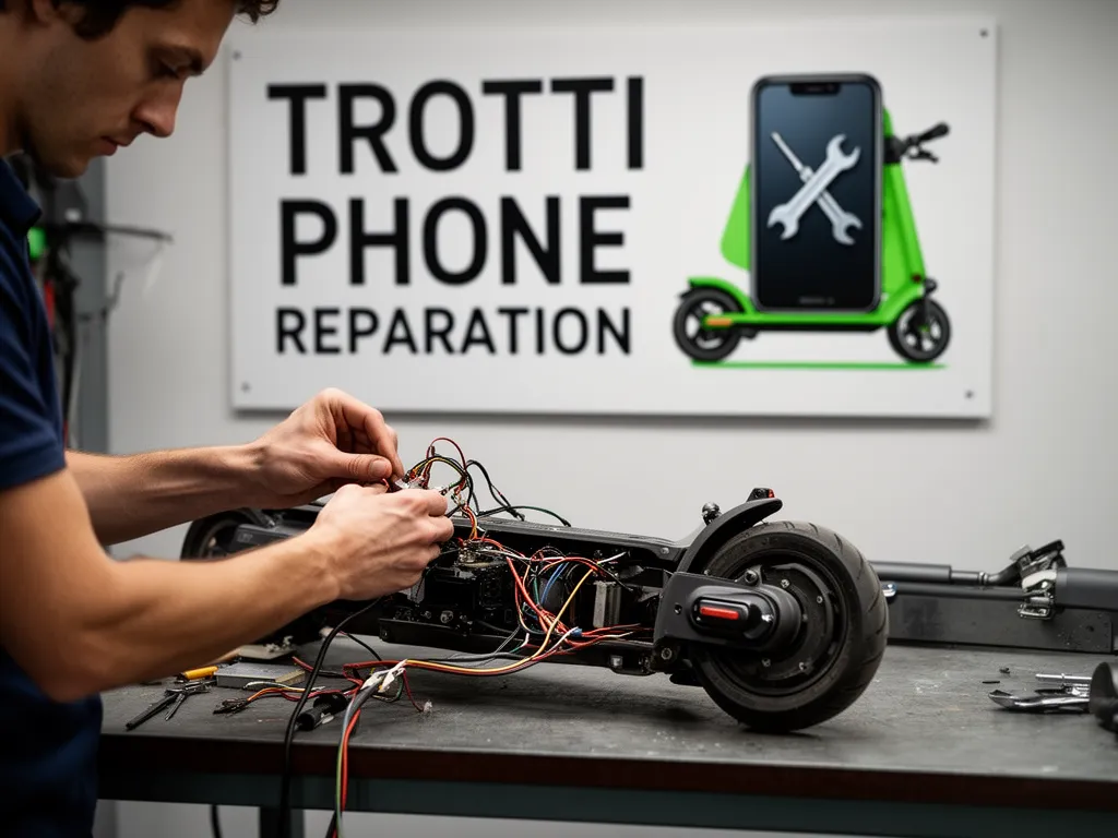 Réparation Câblage électrique à Livilliers - TROTTIPHONE