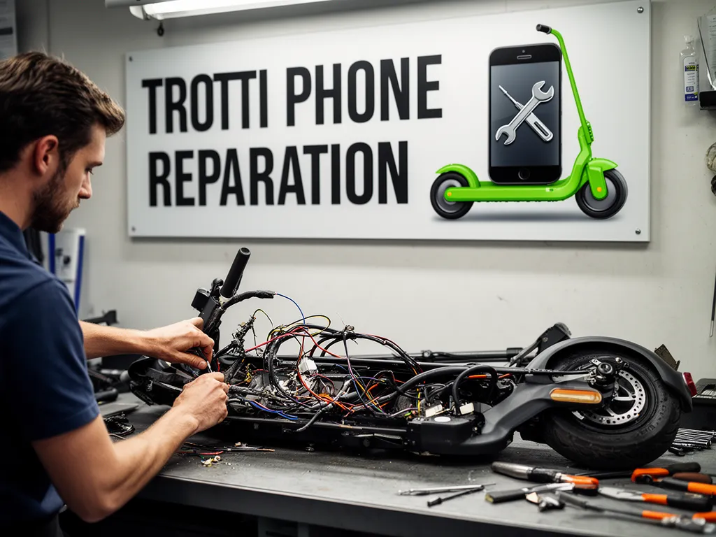 Réparation Câblage électrique à Luzarches - TROTTIPHONE