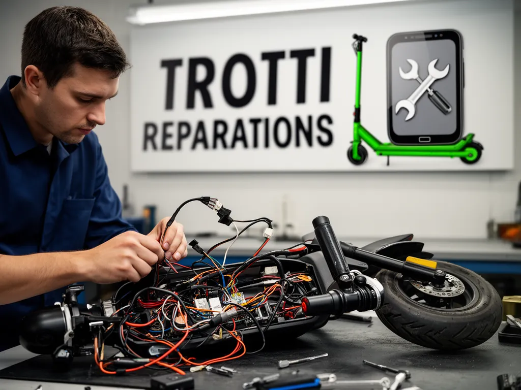 Réparation Câblage électrique à Marly-la-Ville - TROTTIPHONE