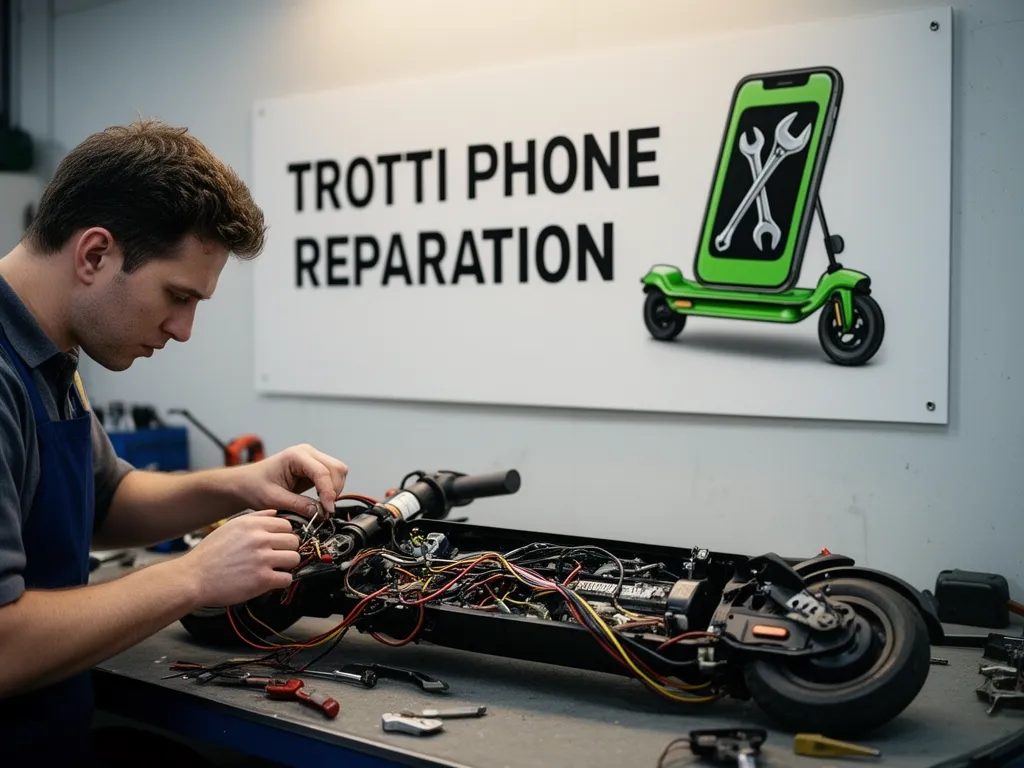 Réparation Câblage électrique à Maudetour-en-Vexin - TROTTIPHONE