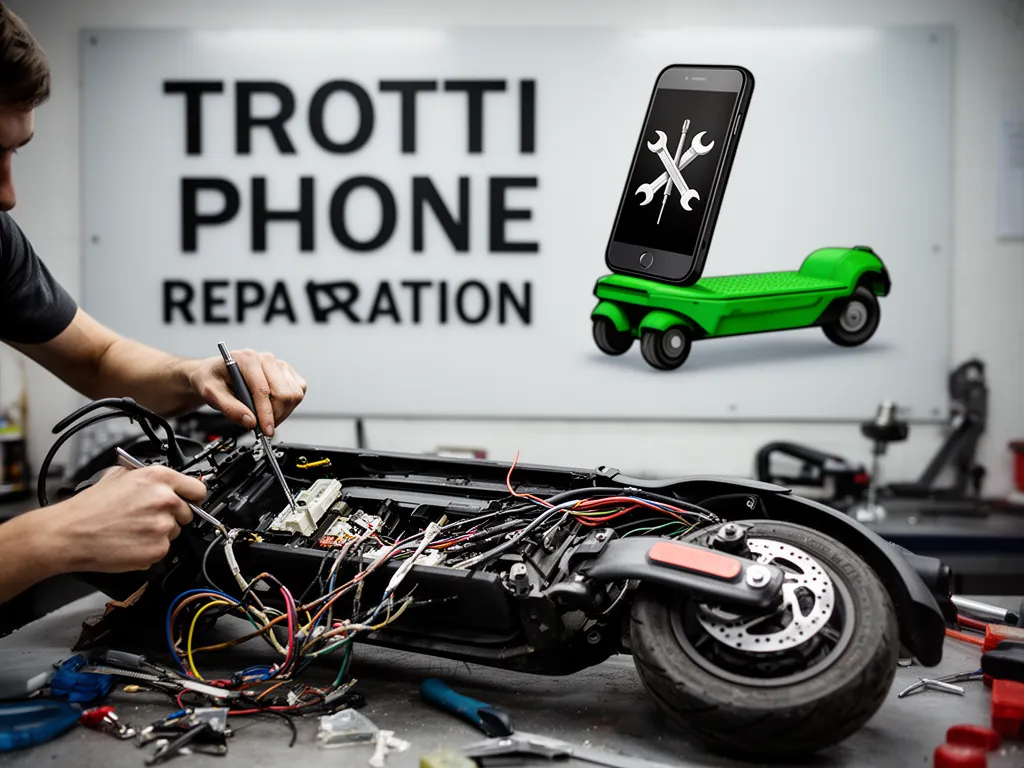 Réparation Câblage électrique à Mériel - TROTTIPHONE