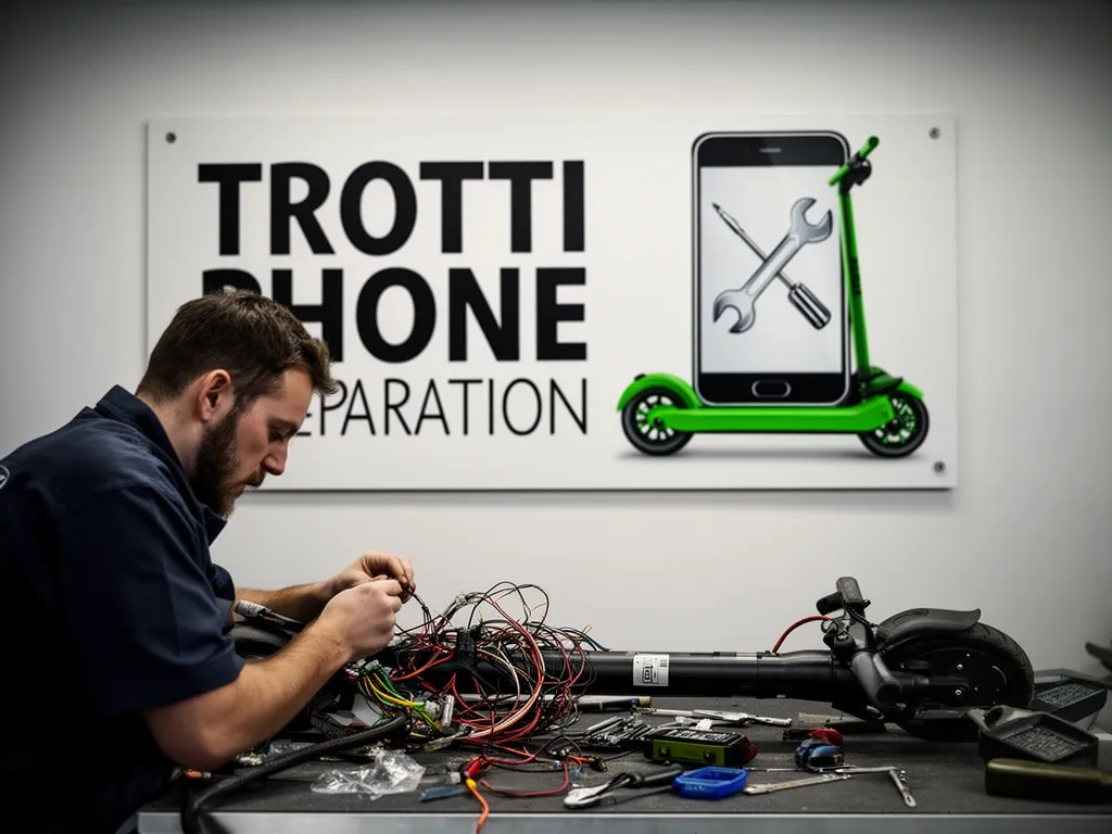 Réparation Câblage électrique à Montlignon - TROTTIPHONE