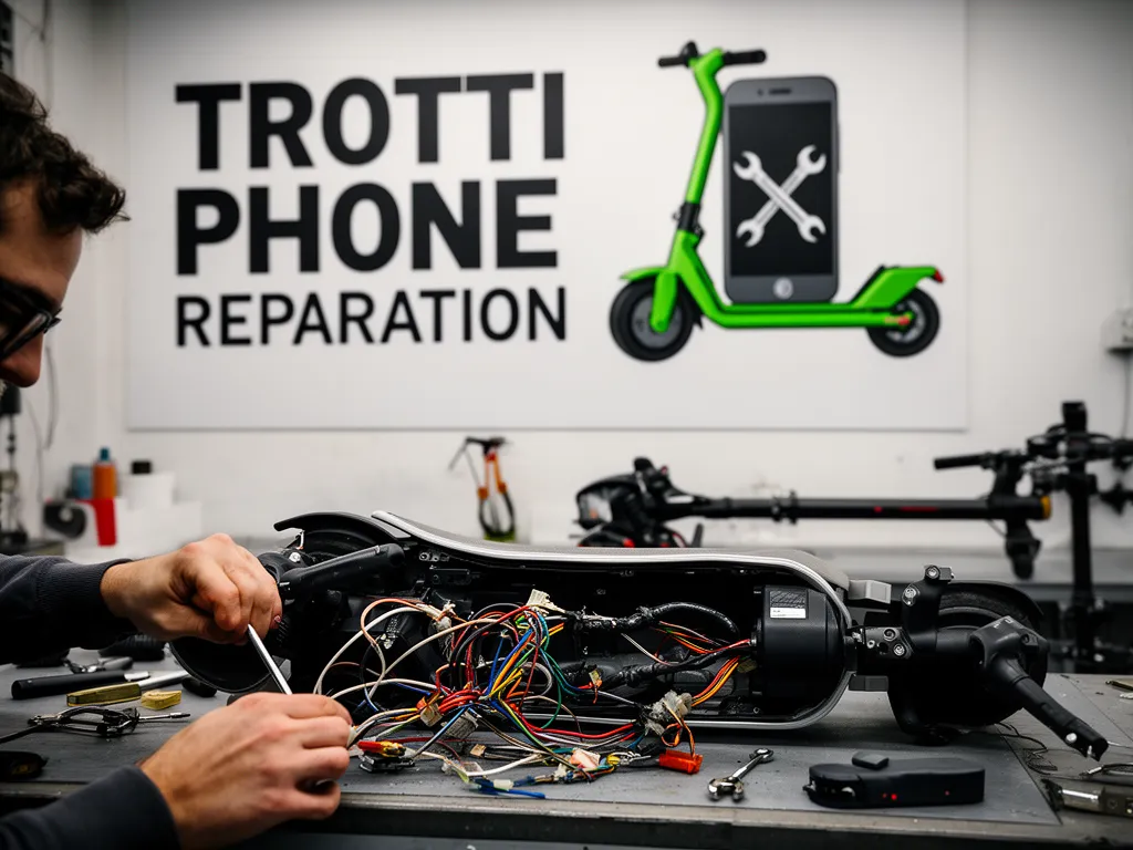 Réparation Câblage électrique à Parmain - TROTTIPHONE