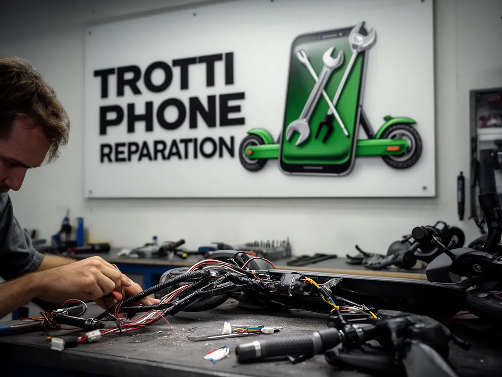 Réparation Câblage électrique à Presles - TROTTIPHONE