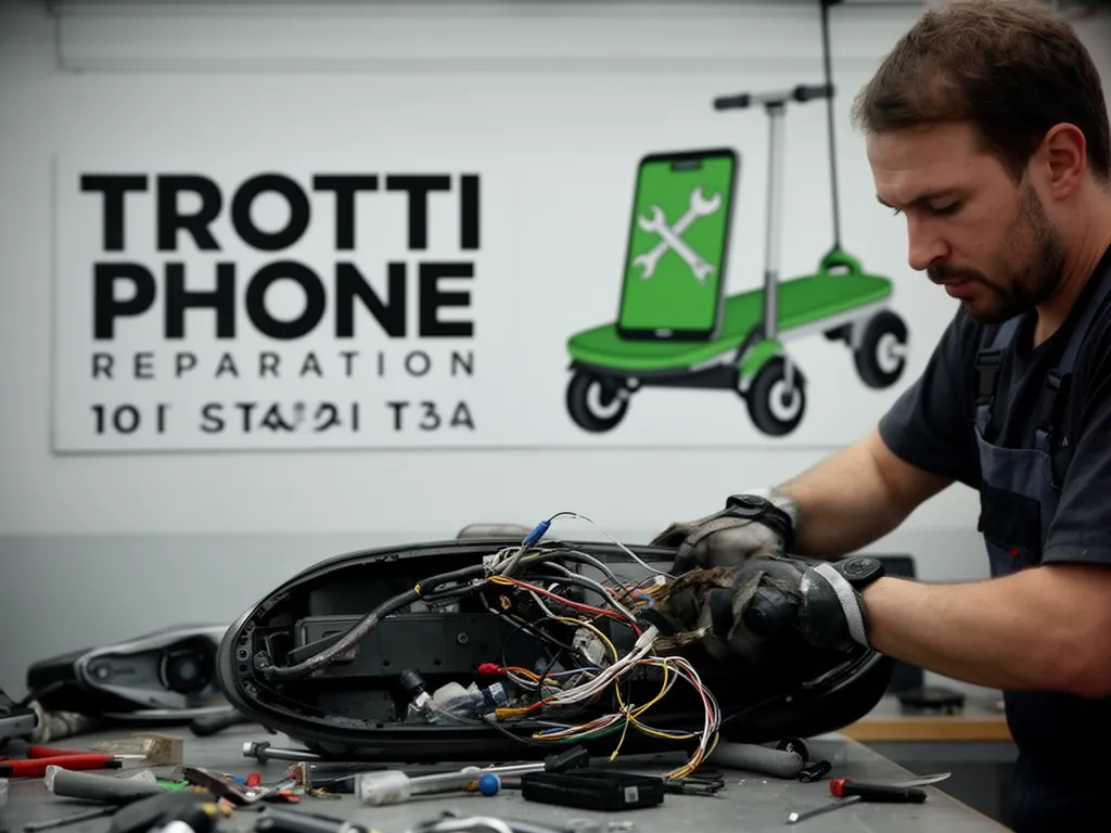 Réparation Câblage électrique à Puiseux-en-France - TROTTIPHONE