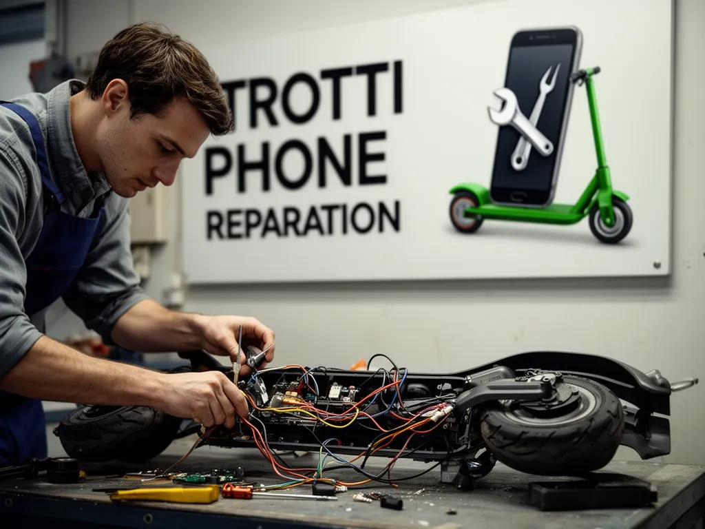 Réparation Câblage électrique à Sagy - TROTTIPHONE