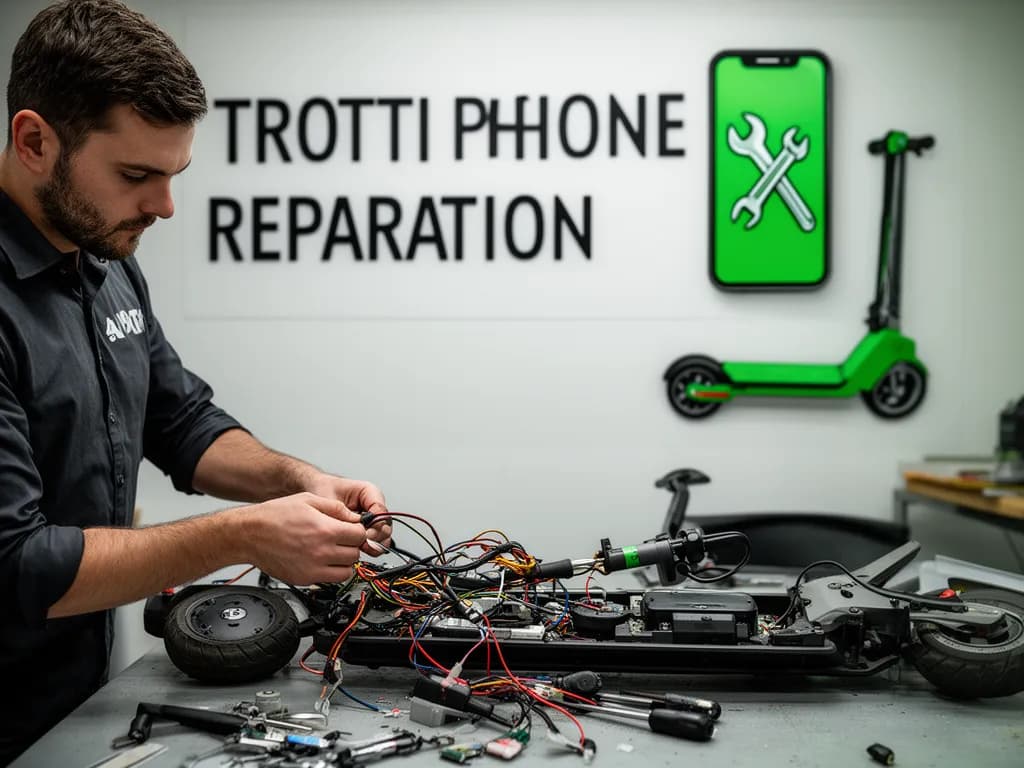 Réparation Câblage électrique à Saint-Gervais - TROTTIPHONE