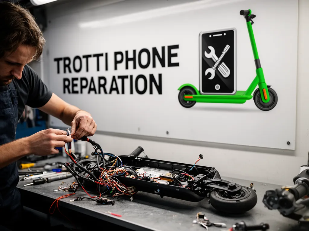 Réparation Câblage électrique à Saint-Prix - TROTTIPHONE