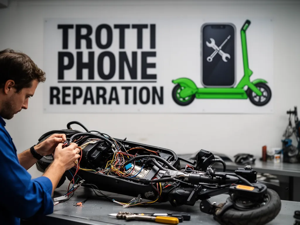 Réparation Câblage électrique à Saint-Witz - TROTTIPHONE