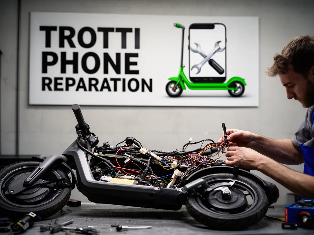 Réparation Câblage électrique à Seraincourt - TROTTIPHONE