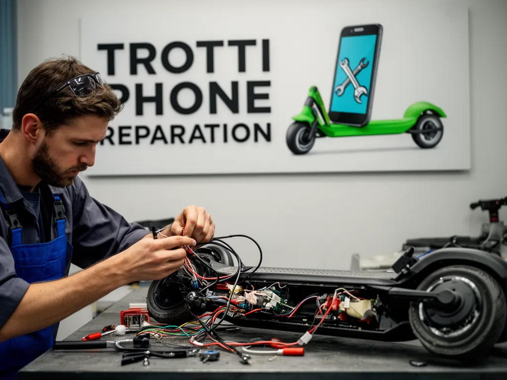 Réparation Câblage électrique à Theuville - TROTTIPHONE