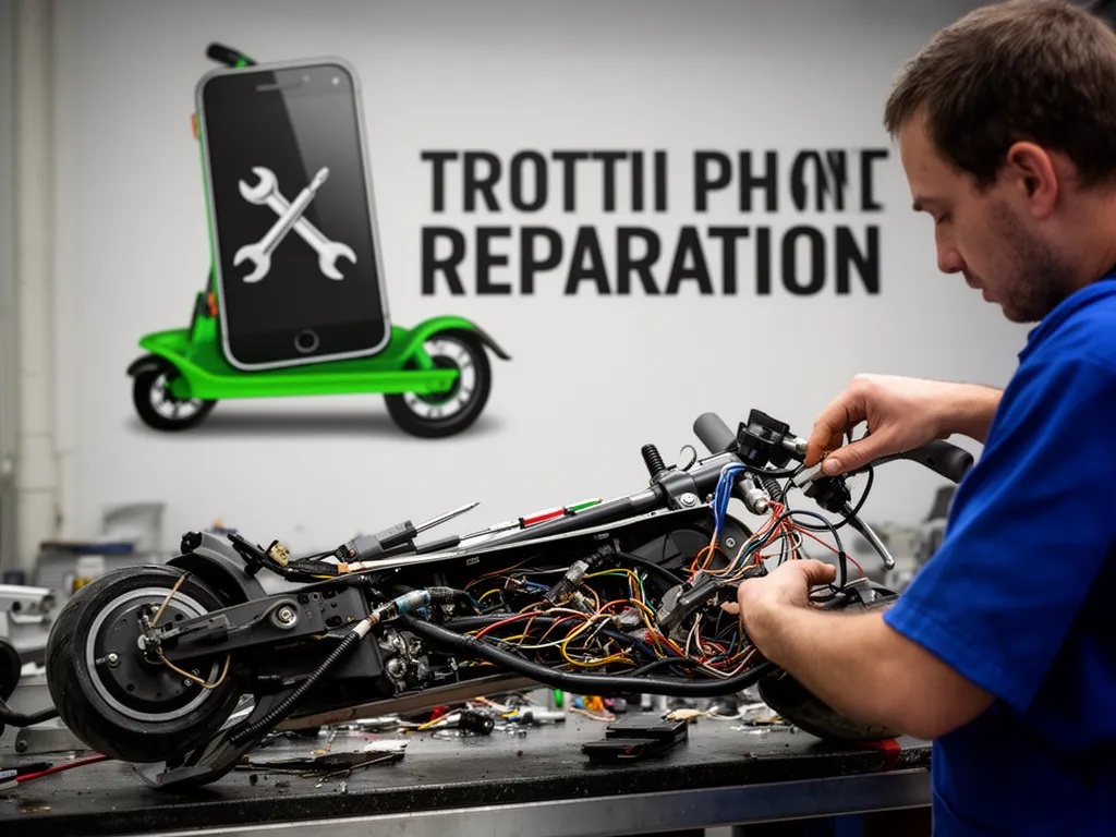 Réparation Câblage électrique à Us - TROTTIPHONE