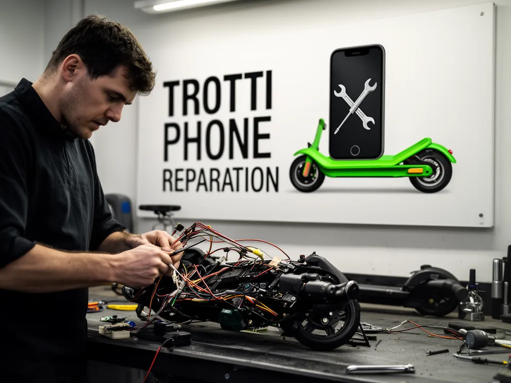 Réparation Câblage électrique à Vallée - TROTTIPHONE