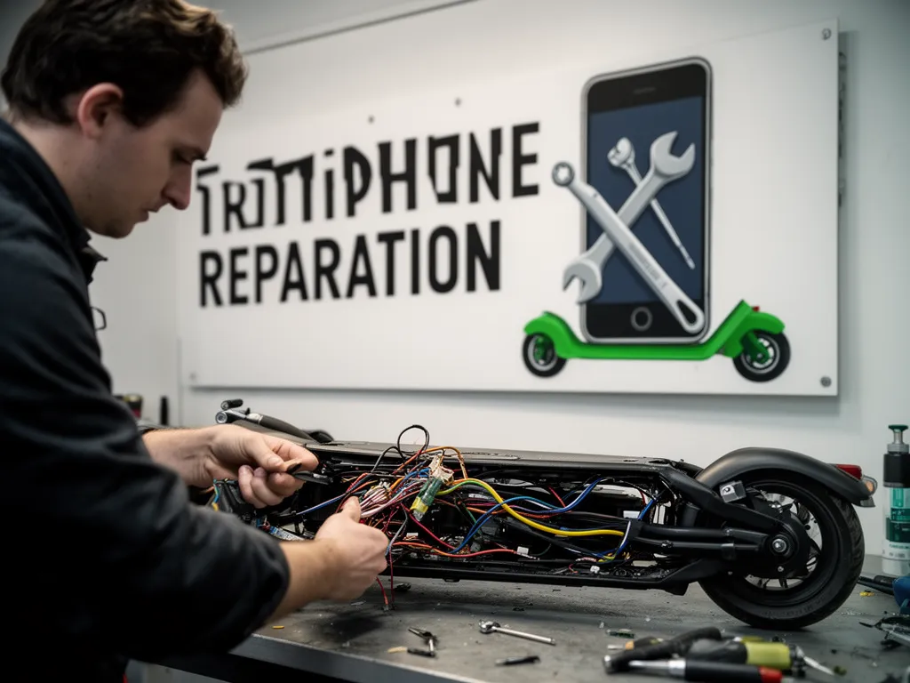 Réparation Câblage électrique à Vaudherland - TROTTIPHONE