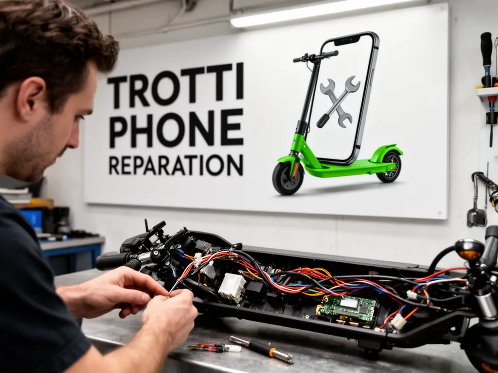 Réparation Câblage électrique à Vigny - TROTTIPHONE