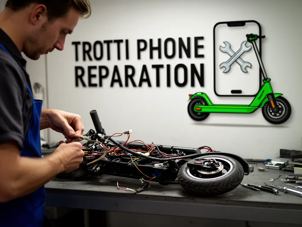 Réparation Câblage électrique à Villeron - TROTTIPHONE