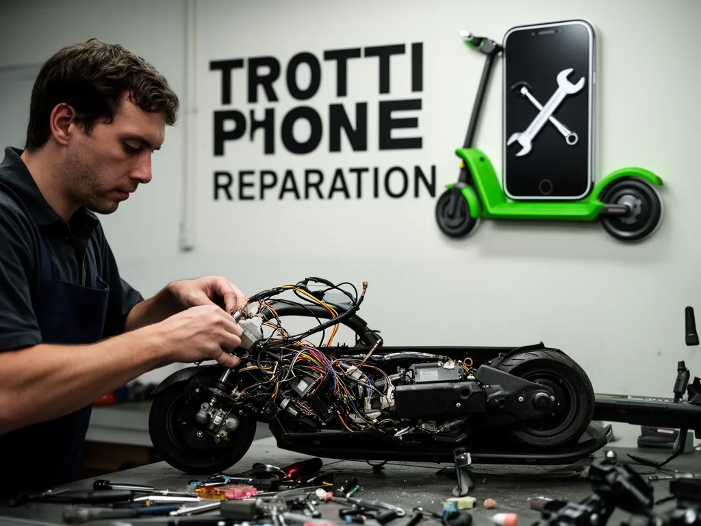 Réparation Câblage électrique à Villiers-Adam - TROTTIPHONE