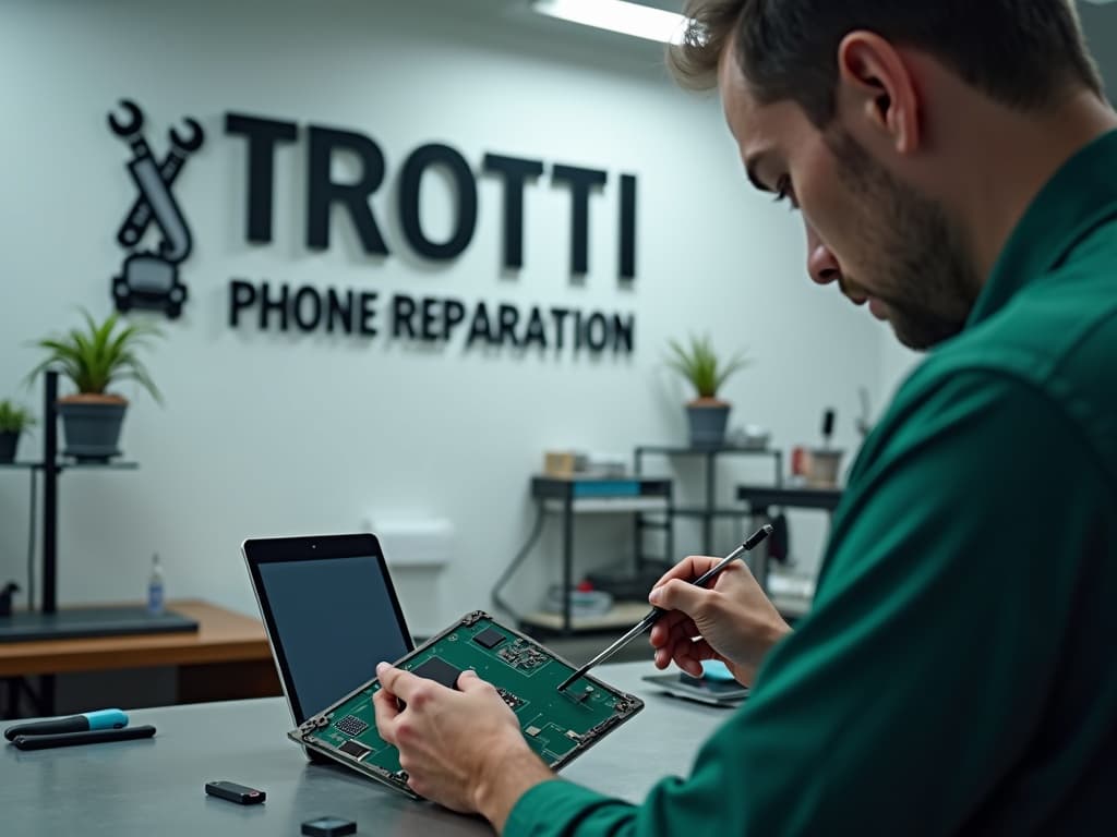 Réparation Connecteur de charge à Asnières-sur-Oise - TROTTIPHONE