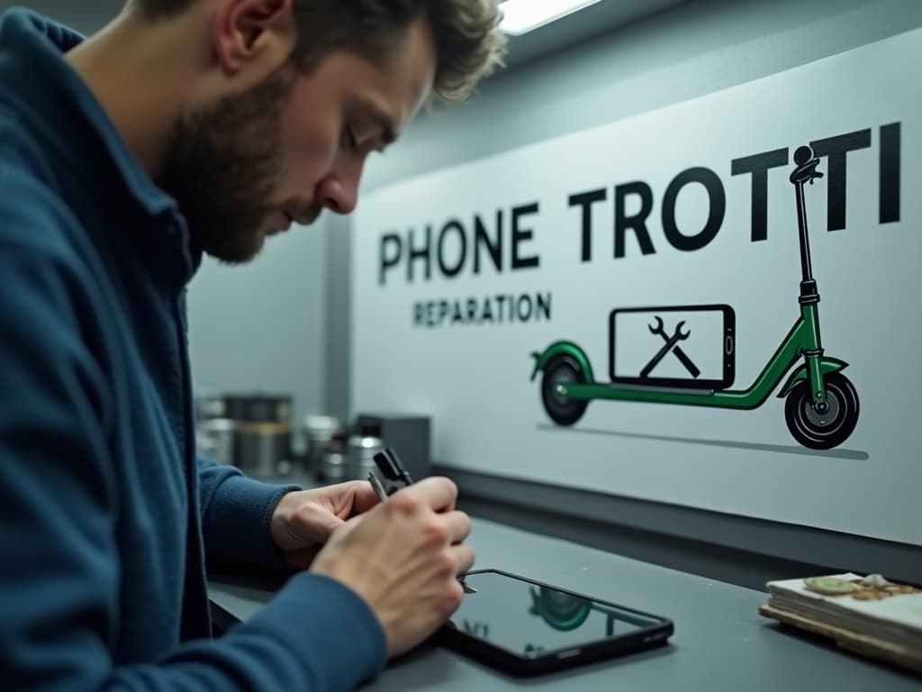 Réparation Connecteur de charge à Béthemont-la-Forêt - TROTTIPHONE