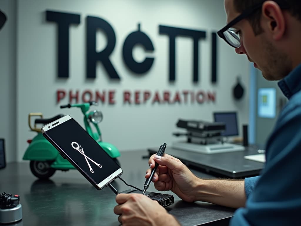 Réparation Connecteur de charge à Cléry-en-Vexin - TROTTIPHONE