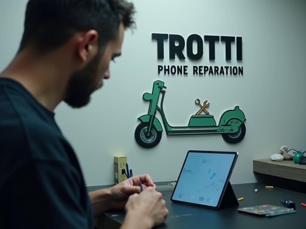 Réparation Connecteur de charge à Frouville - TROTTIPHONE