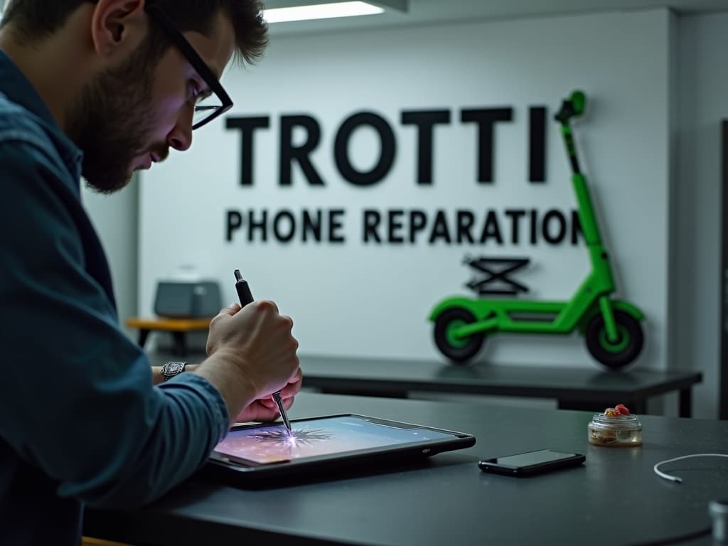 Réparation Connecteur de charge à Gouzangrez - TROTTIPHONE