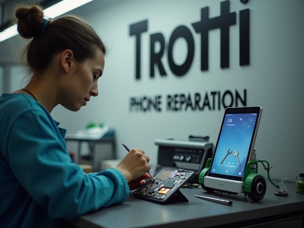 Réparation Connecteur de charge à Jouy-le-Moutier - TROTTIPHONE