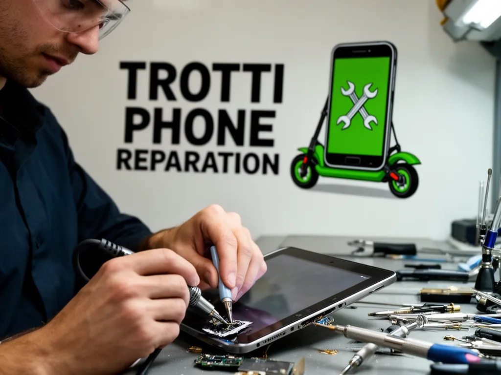 Réparation Connecteur de charge à Reilly - TROTTIPHONE