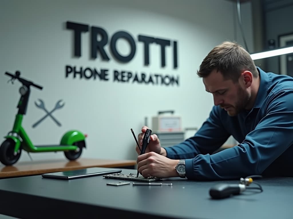 Réparation Connecteur de charge à Saint-Leu-la-Forêt - TROTTIPHONE