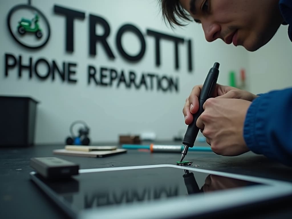 Réparation Connecteur de charge à Saint-Ouen-l'Aumône - TROTTIPHONE