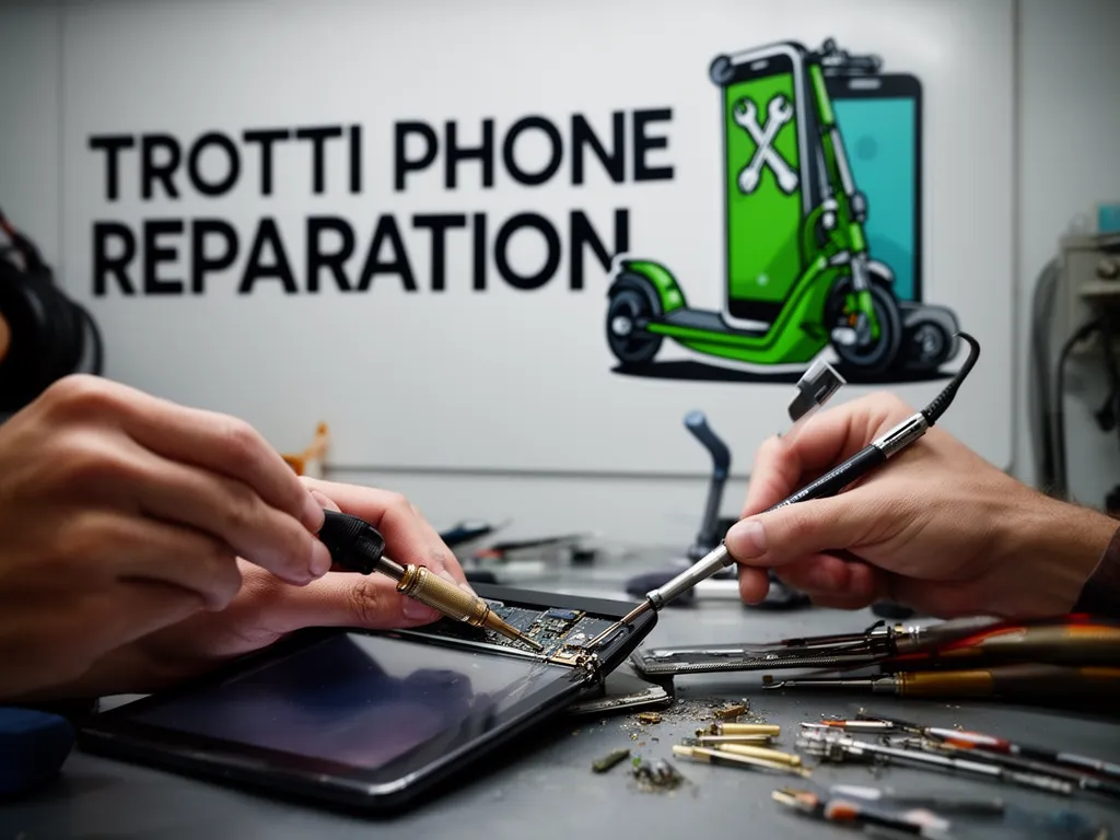 Réparation Connecteur de charge à Vallée - TROTTIPHONE