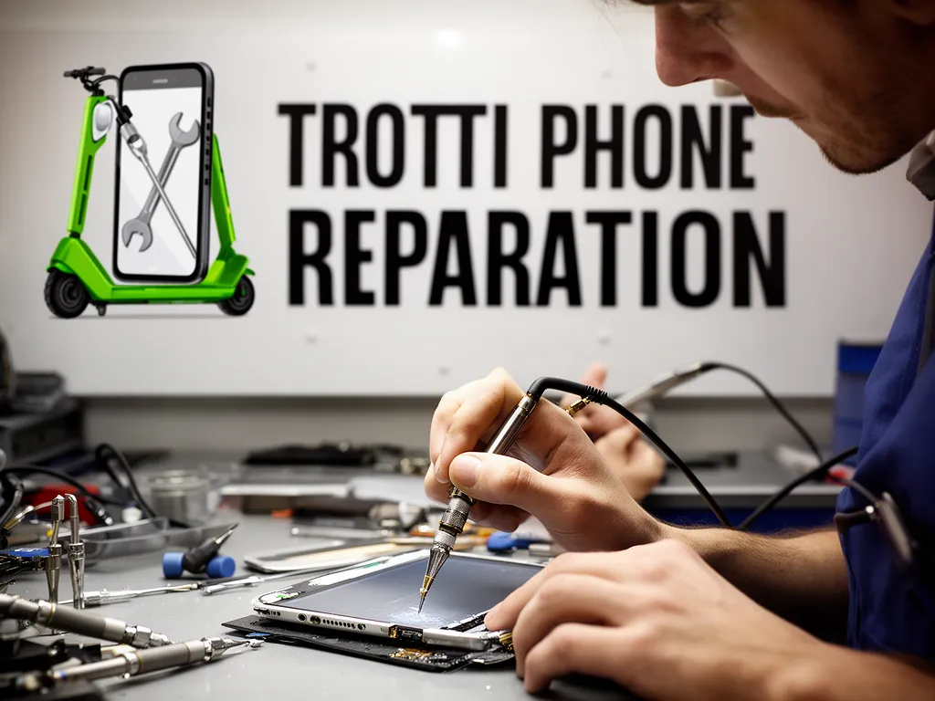 Réparation Connecteur de charge à Vaudherland - TROTTIPHONE