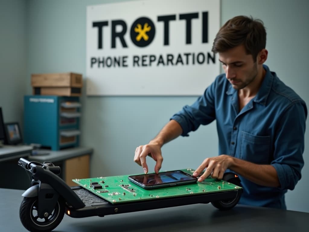 Réparation Contrôleur électronique à Ableiges - TROTTIPHONE