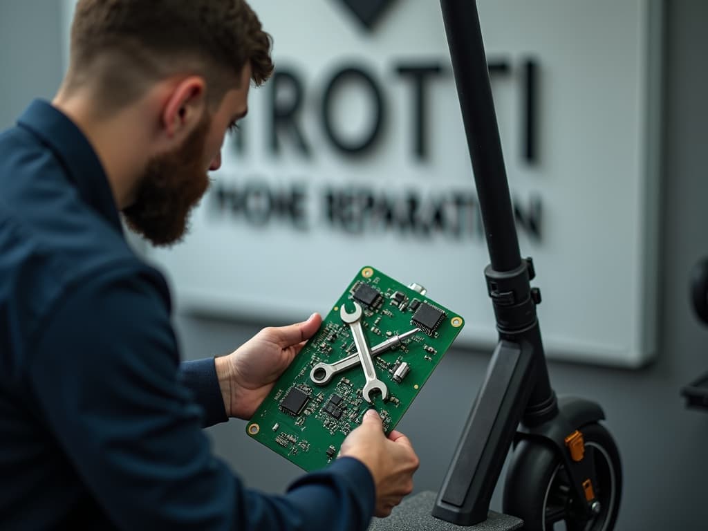 Réparation Contrôleur électronique à Boisemont - TROTTIPHONE